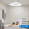 CHYSONGOODS Bathroom Light, Kitchen Lighting, LED Ceiling Light, 4-Tatami Size, Moisture-Resistant, Built-in Bluetooth Speaker, Remote Control, RGB
