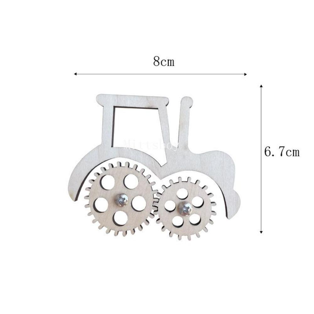 Монтессори Бизиборд Сделай сам Деревянные Аксессуары Ранний Счет на Шариках Бульдозер Замок Вертолет Развивающая Игрушка Для Детей Подарки