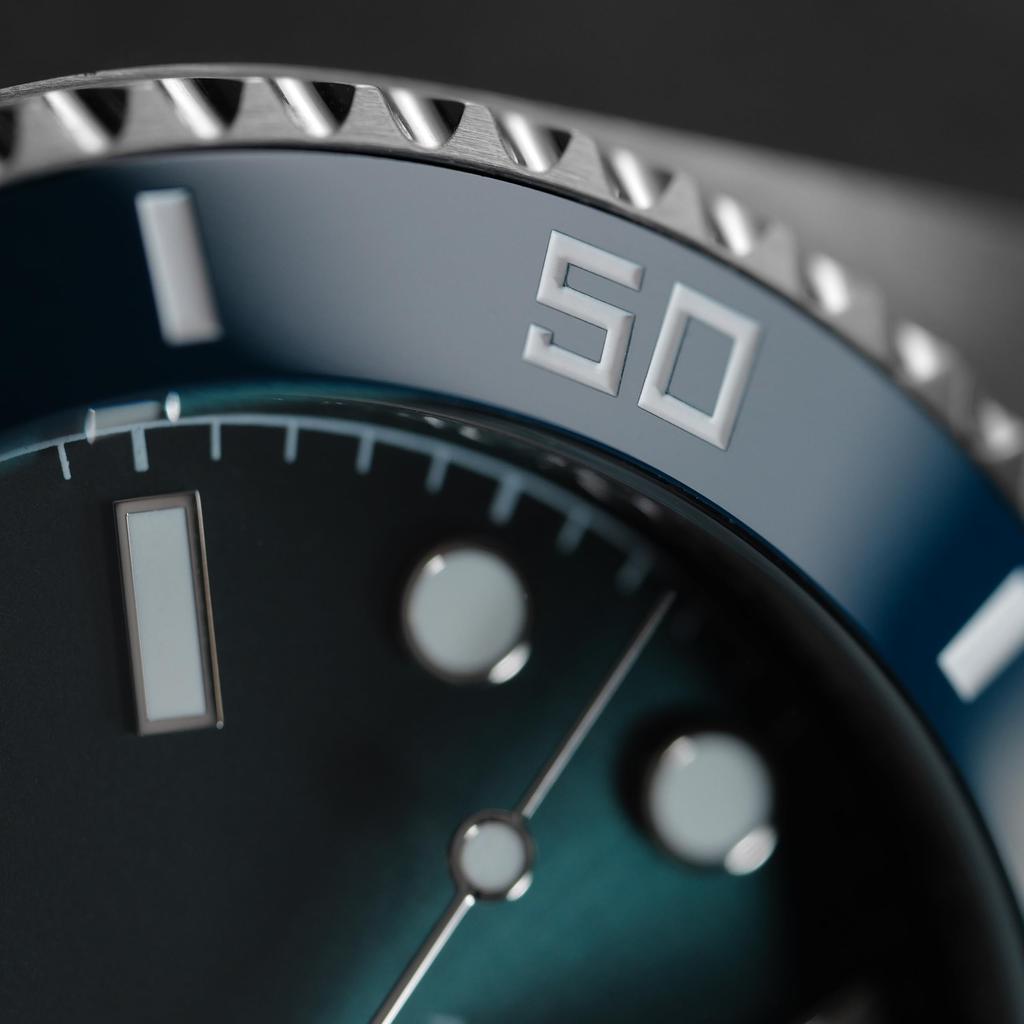 NEW Model Hyakuichi 42mm Ceramic Bezel Watch Mechanical Automatic Hand Winding Automatic Date 200m Water Resistant Reverse Rotation Prevention Ceramic