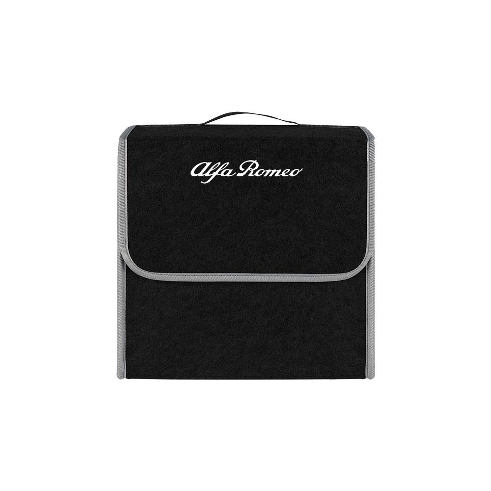 DYSA7 1pc Anti Slip Soft Felt Storage Box Car Trunk Organizer Foldable Box For Alfa Romeo Giulietta GT 159 147 Sportiva Accessories