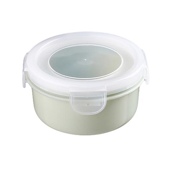 Round/Rectangle Kitchen Organizer Food Storage Container Seal Crisper Lunch Box
