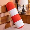 Creative Traffic Safety Roadblock Throw Pillow Plush Toy Mobile Guardrail Rod Doll Kindergarten School Teaching Props