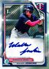 Topps MLB 2024 Bowman Baseball Value Box 72 карты Коллекционные карты 6 пакетов, (Бейсбол - Проспекты)
