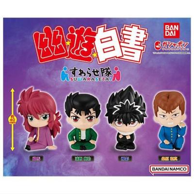 Суварасетай Полный набор из 4 полных гачапон капсульных игрушек YuYuHakusho × Типы, Набор,