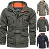 Men's Bomber Jacket  Military Tactical Outwear Autumn Winter Multi Pocket Waterproof Coats