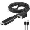 HDMI-адаптер для PS2, Совместимый с PlayStation 2 HDMI, Кабель HDTV с улучшением качества изображения 1080P/720P, Совместим с Sony PlayStation 1/2 Co
