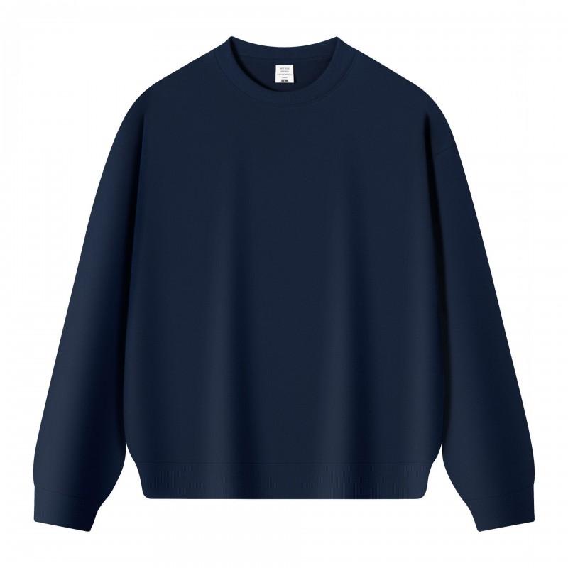 Oversized Heavyweight 350g Cotton Hoodie Men Women Casual Streetwear Pullover Sweatshirt