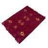 Christmas Embroidered Table Runner Vintage Hollow Winter Holiday Table Flag Xmas Party Decorations