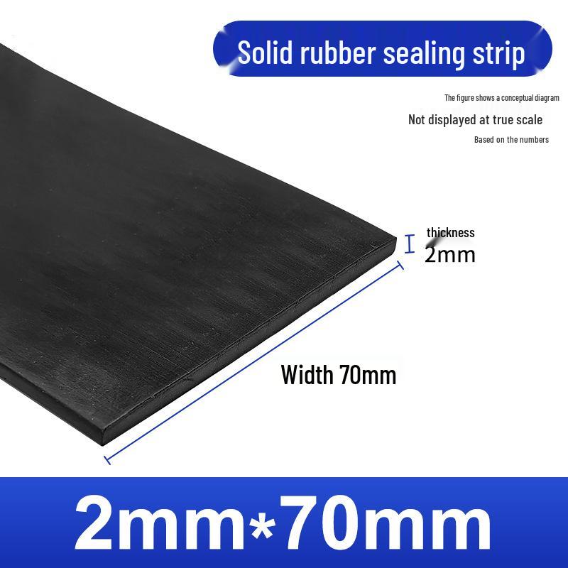 Nitrile Rubber Strip: Oil & Pressure-Resistant Shock Absorbing Glass Pad for Sealing & Joint Support