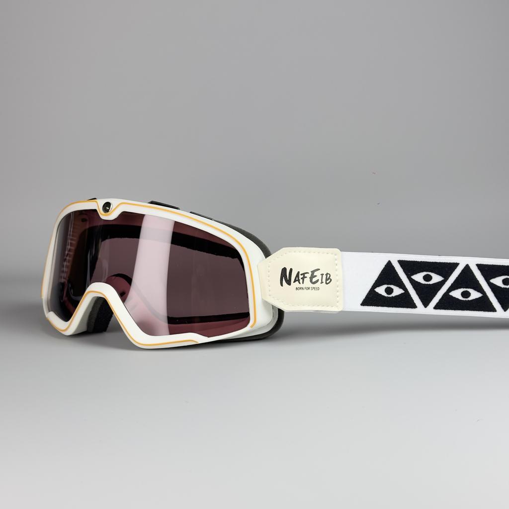 Ретро очки для езды на мотоцикле Cafe Racing Motorcycle MX ATV Classic Ветрозащитные очки Солнцезащитные очки для бездорожья Очки для катания на лыжах Уличные очки унисекс