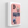 Cute Panda Case For Samsung Galaxy A72 Fundas Camera Protection Back Cover For Samsung A 72 4G 5G Soft Liquid Silicone Bumper