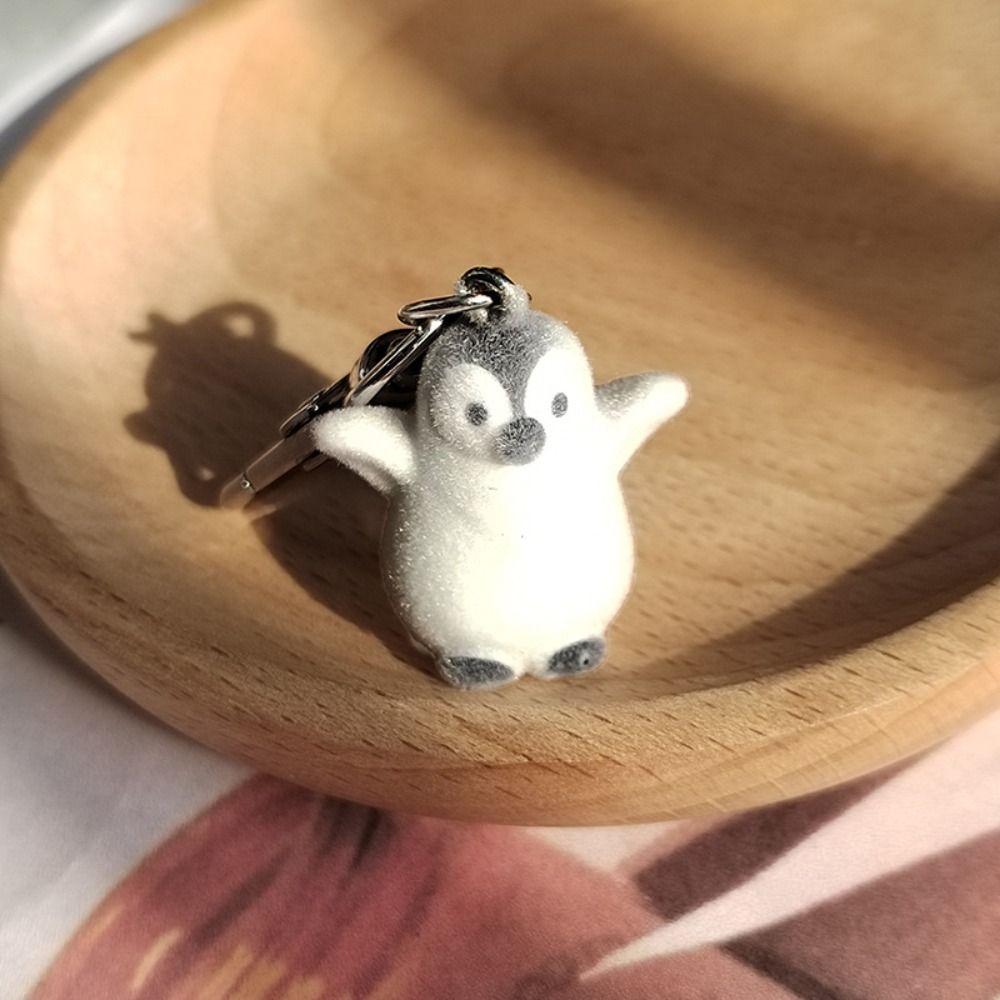 Брелок для ключей в виде животного в виде капибары, пушистая альпака, лось, 3D-кукла, брелок для ключей от машины