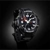 Casio Gravitymaster Военный Стиль Полет Классический Указатель Двойной Дисплей Спортивные Водонепроницаемые Кварцевый Механизм Резиновый Ремешок Мужские Часы Черные GA-1000-1A
