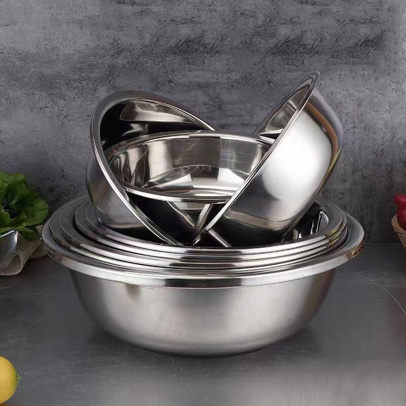 Xiyi Stainless Steel Round Mixing & Washing Basin