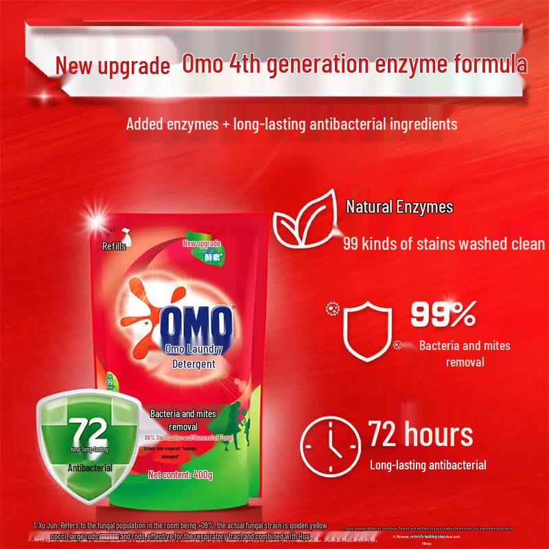 Omo Antibacterial Mite Removal Laundry Detergent