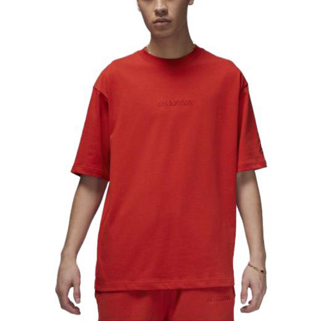 Jordan Air Wordmark Embroidered Short Sleeve Crewneck T-Shirt Men Tops FJ1970-622