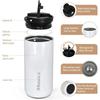 400ML Stainless Steel Coffee Cup Travel Thermal Mug Leak-Proof Thermos Bottle Tea Coffee Mug Office Business Style Thermos