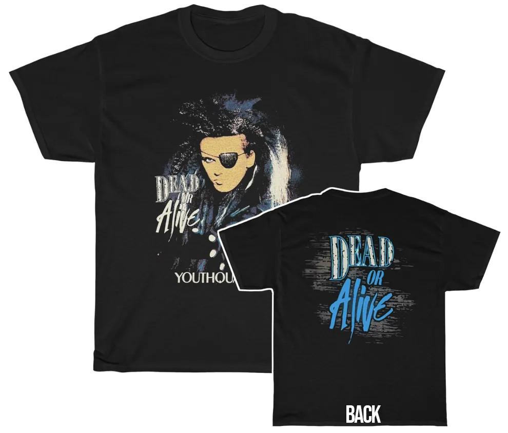 2 sides Dead or Alive 1985 Youthquake Tour Shirt Black Unisex S-5XL E2252