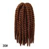 MAMBO twist Косы Предварительно скрученные Двухпрядные Твисты Крючком Синтетические Волосы для Плетения Наращивание Волос для Женщин Защитный Стиль