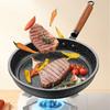 With Lid Non-Stick Pan Skillet 24/26/28/30/32cm Pancake Saucepan Frying Pan  Gas Induction Cooker