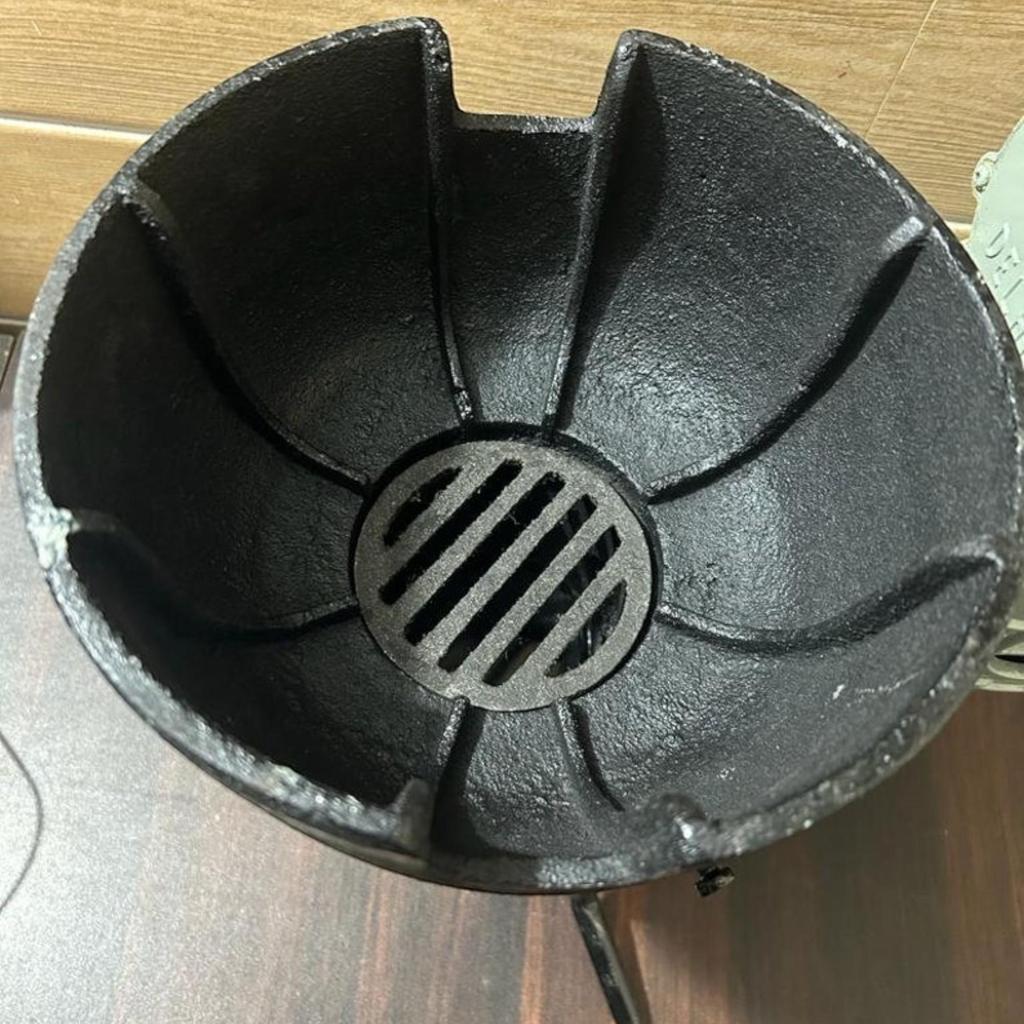 Blacksmith Coal Forge Furnace With Hand Blower Pedal Type Handle Forging Tools Equipment