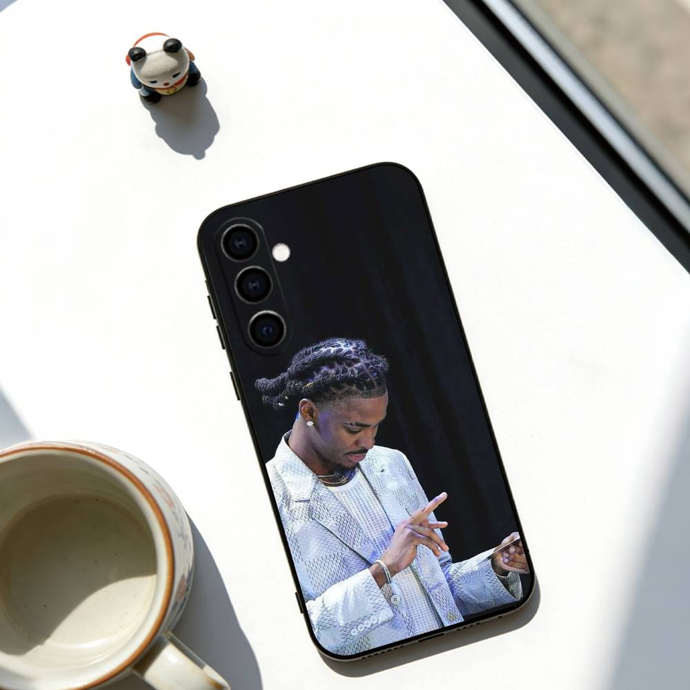 Чехол для телефона Ja Morant Мягкий черный Для Samsung Galaxy A73,A72,A71,A70,A53,A52,A51