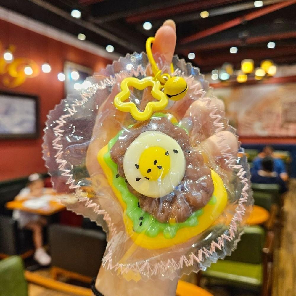 Quick Rebound Realistic Food Pinch Simulated Food Slow Rebound Pendant Fidget Toy Classroom