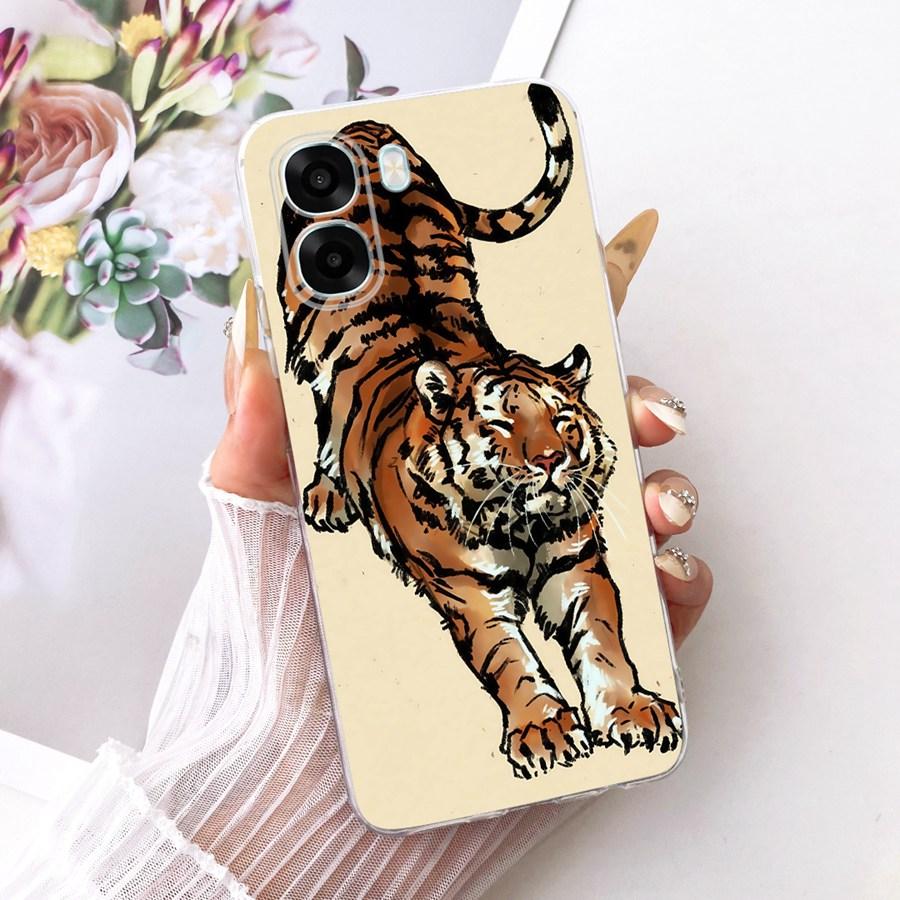 Чехол для Oppo A6 x Pro A6x A6t A6tPro OppoA6 x Pro OppoA6 A 6T Pro прозрачный цветок Расписной Мягкий Силиконовый ТПУ Чехол для Телефона