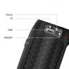 Портативный Bluetooth-динамик, беспроводной бас-сабвуфер, уличный звуковой ящик, громкоговоритель большой громкости с фонариком, поддержка FM-радио
