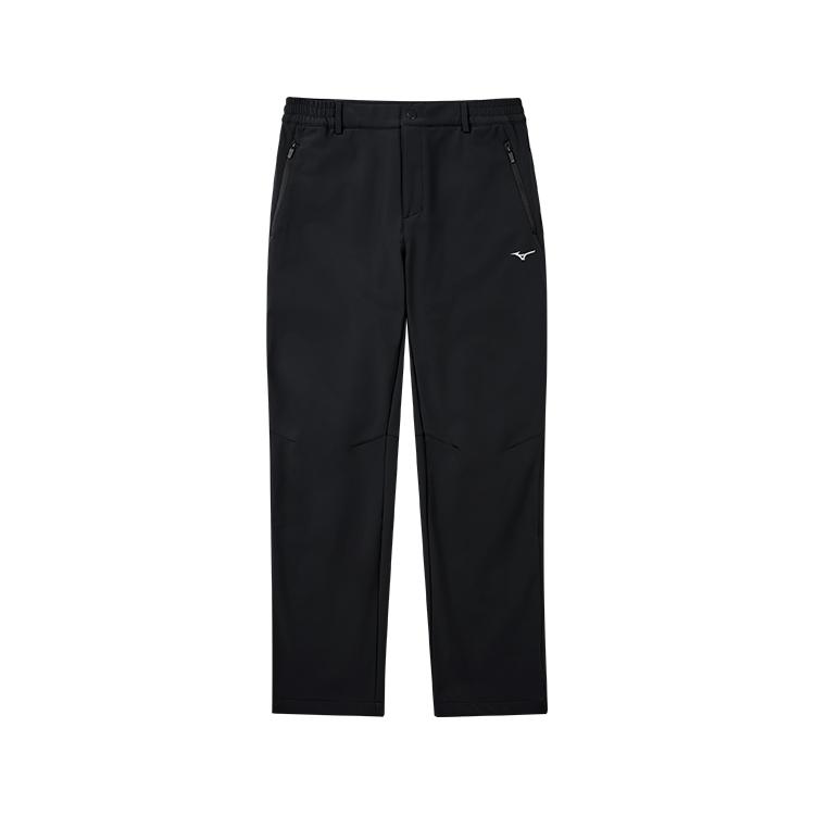 Men's Pants Mizuno ESSENTIAL Windbreaker Pants Unisex Obsidian Black