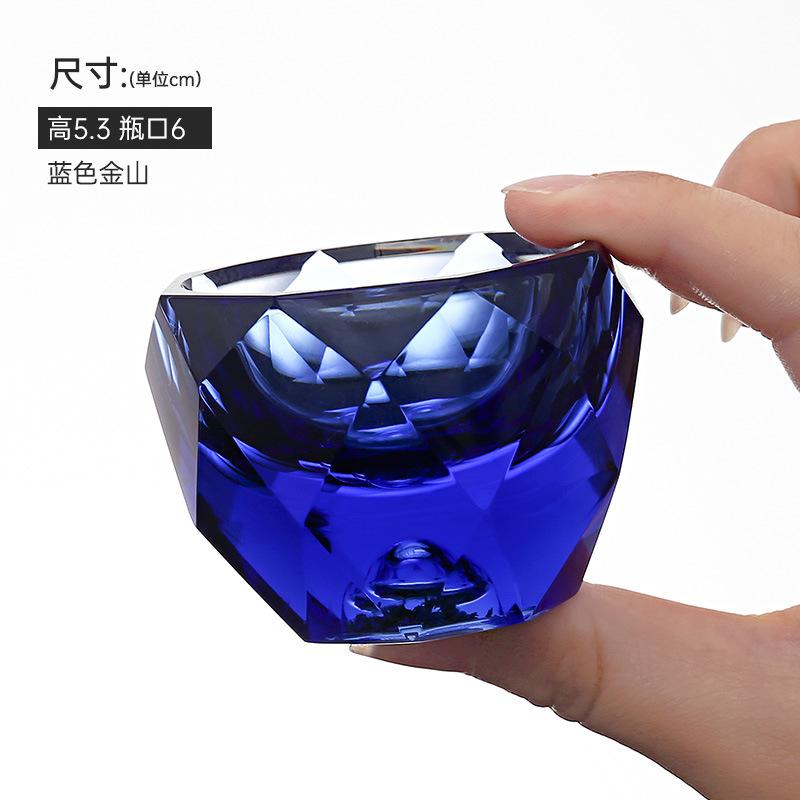 European Style Glass SGlass Star Diamond White Wine Glass Home Use Cup Glass Cup SGlass Bar Barware Supplies