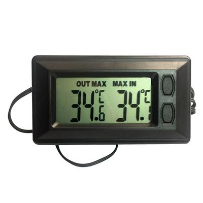 Автомобильный ЖК-цифровой термометр для помещений и улицы с кабелем 1,5 м. Термометры для внутренних и внешних автомобилей. Инструменты для измерения температуры.