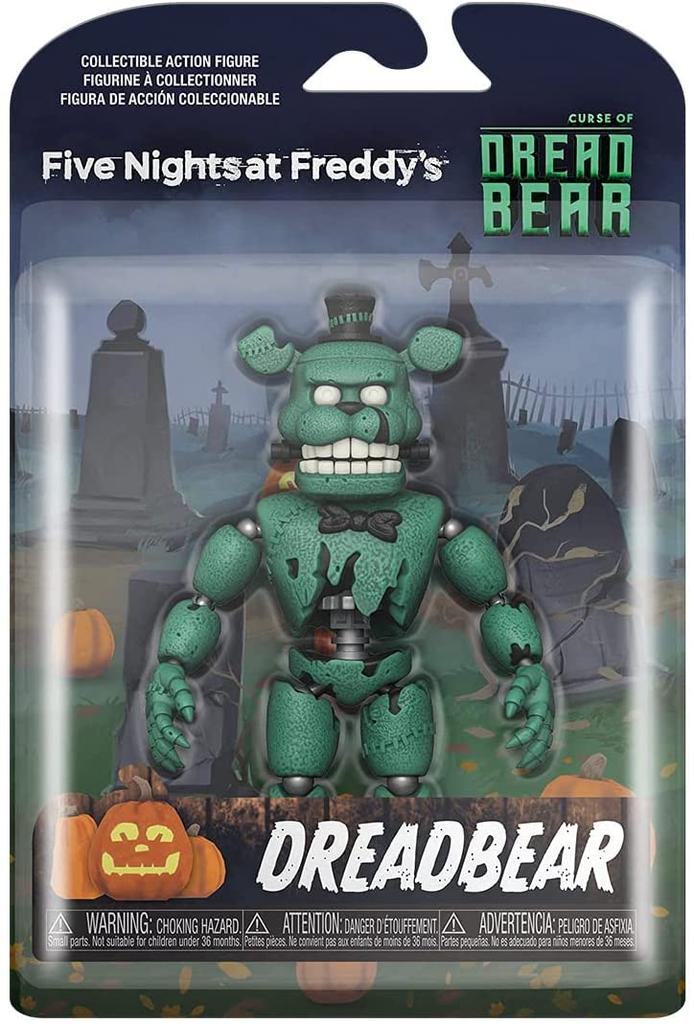 Five Nights at Curse of Dreadbear Funko 2021 Halloween Limited 5-дюймовая фигурка Dreadbear FIVE NIGHTS AT CURSE OF DREADBEAR 2021 FUNKO DREADBEAR