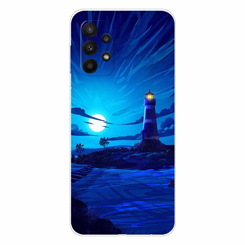 Чехол-бампер для Samsung Galaxy A23 5G, Мягкая силиконовая задняя крышка для Samsung A23 4G 6.6'', Ударопрочный чехол-бампер, Fundas A 23, Расписной