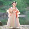 Qiz Hanfu qadimiy kostyum bolalar Xitoy uslubi kichkina qiz kiyimi Tang liboslari malika yubka milliy kostyum bolalar