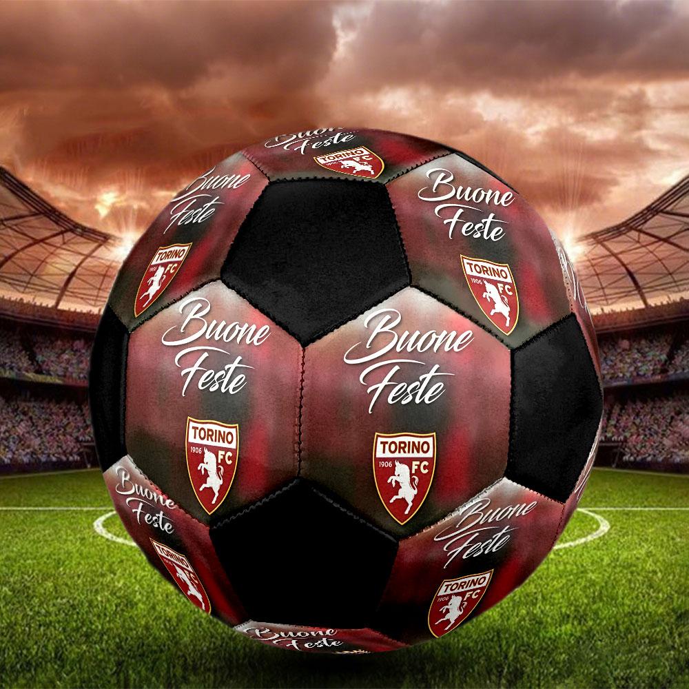 1 шт. Футбольный мяч Torino FC размер 5 PrahaМяч для мини-футбола Цветной Для всех возрастов Машинная строчка ПВХ Готов к соревнованиям Прочный Высокий отскок