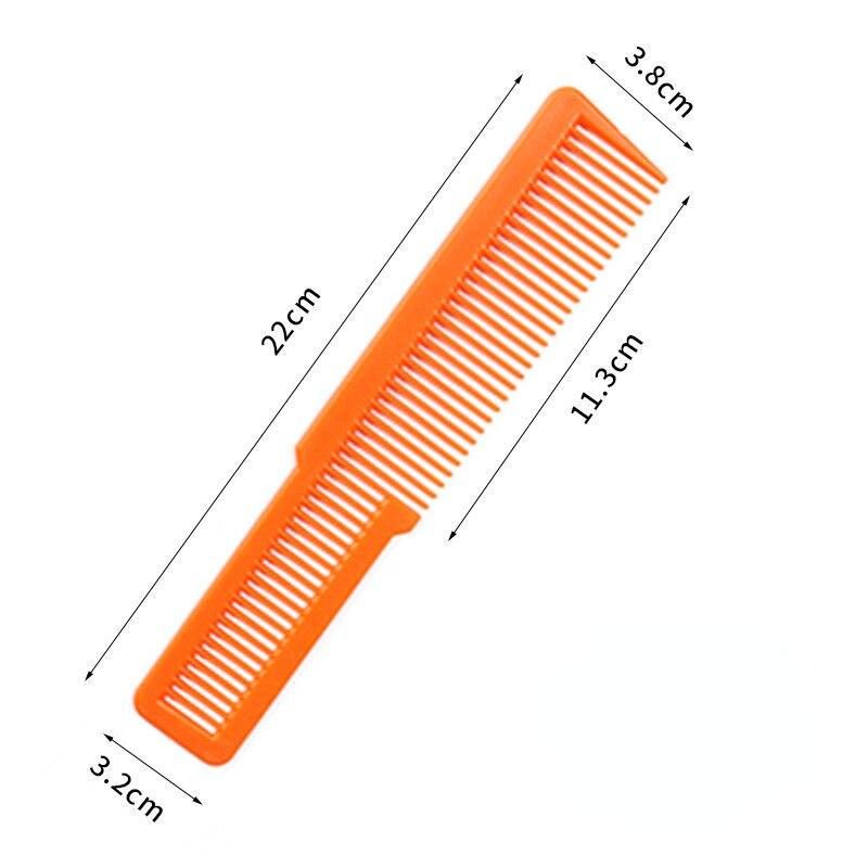 Professional Salon Hairdressing Carbon Fiber Anti-static Hair Clipper Wide Tooth Cutting Comb Pro Salon Hair Care Styling Tools