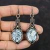 Серьги Pinolith Jasper, медная проволока, серьги с драгоценными камнями, медные украшения ручной работы, новые серьги Pinolith Jasper, ювелирные изделия, подарок для нее