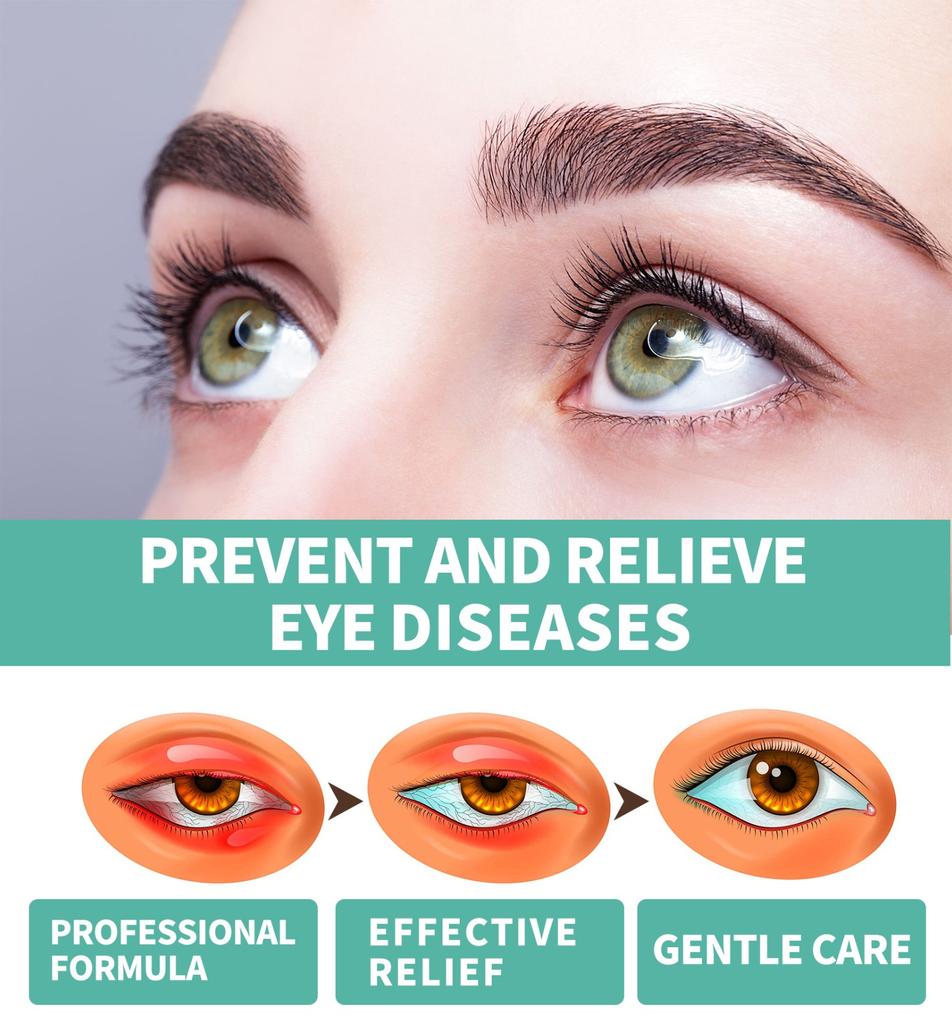 Ролик Enhance для женщин и мужчин, ролик для массажа глаз снимает усталость и сухость глаз, ролик для глаз от опухших глаз улучшает и обеспечивает комфорт для глаз 8 мл