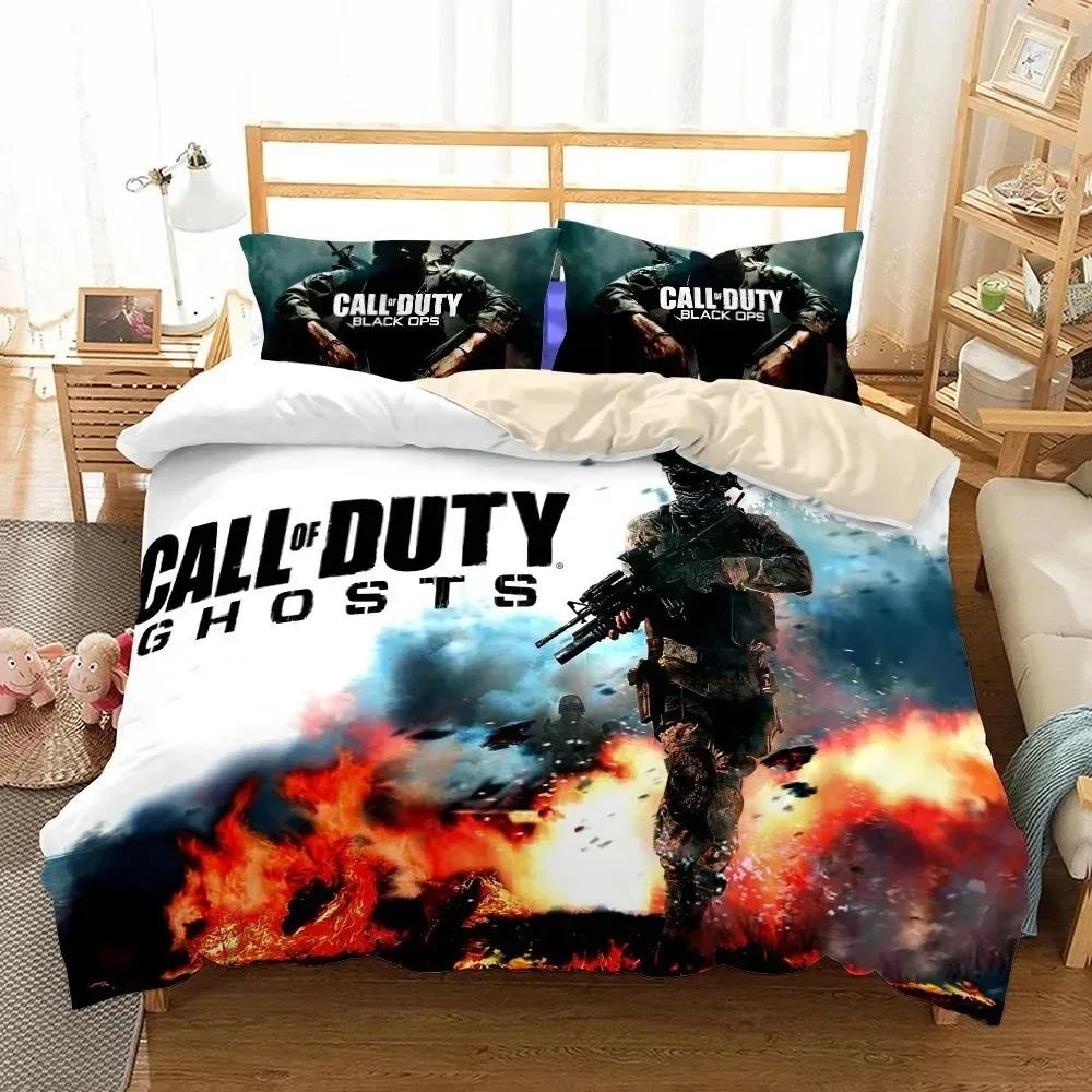 Новый 3D-принт Набор постельного белья Call-of-duty Односпальный Полуторный Двуспальный Queen King Размер Игровой Стрелялка Комплект постельного белья Взрослый Детская Спальня Пододеяльник Комплекты
