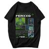 Мужская футболка Ferxxocalipsis Tour 2025 Feid Ferxxo Идея Графические футболки Y2K Унисекс Одежда Футболки