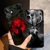 Чехол Funda для телефона с узором из темных оленей для Apple iPhone 17 Pro Max 13 Air 12 16 14 15 Pro 7 8 XR XS MAX 11