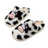 Cute Cartoon Cow Cotton Slippers Cross-border Student Korean Version Indoor Non-slip Warm Mao Mao Shoes Cross-border Spot