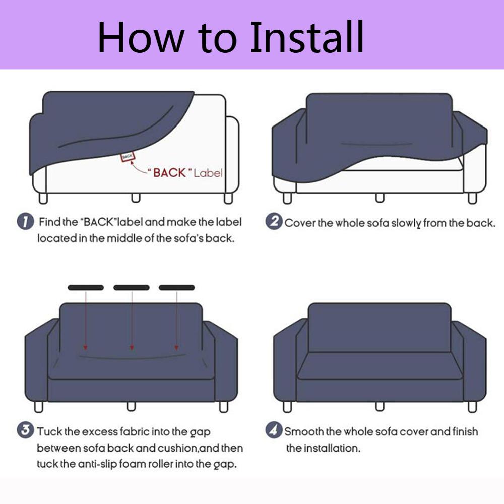 Мраморные чехлы для диванов для гостиной, эластичные чехлы с геометрическим рисунком, чехол для дивана, L-образная форма, Funda De Sof á De Esquina Fundas Para Sof á S
