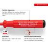 Набор изолированных отверток с плоской головкой PB Swiss Tools SwissGrip Classic в бумажной коробке, 3 шт. (5539.CBB)