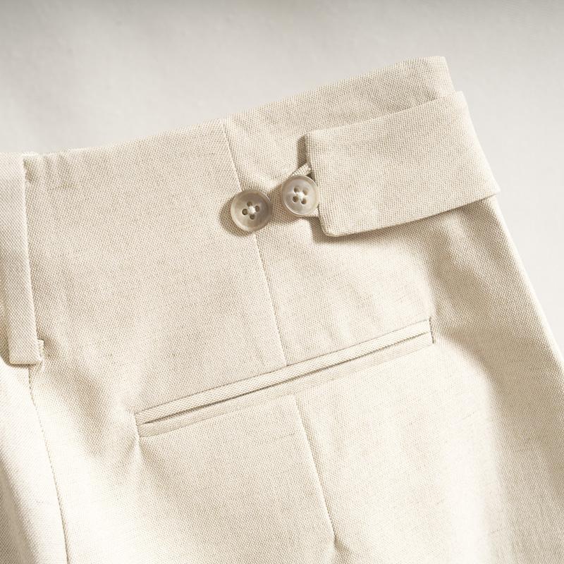 NEIWAI high waisted lazy tapered pants