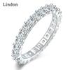 Классическое кольцо Lindon из медного сплава с цирконием, женские ювелирные изделия, свадебный подарок для вечеринки
