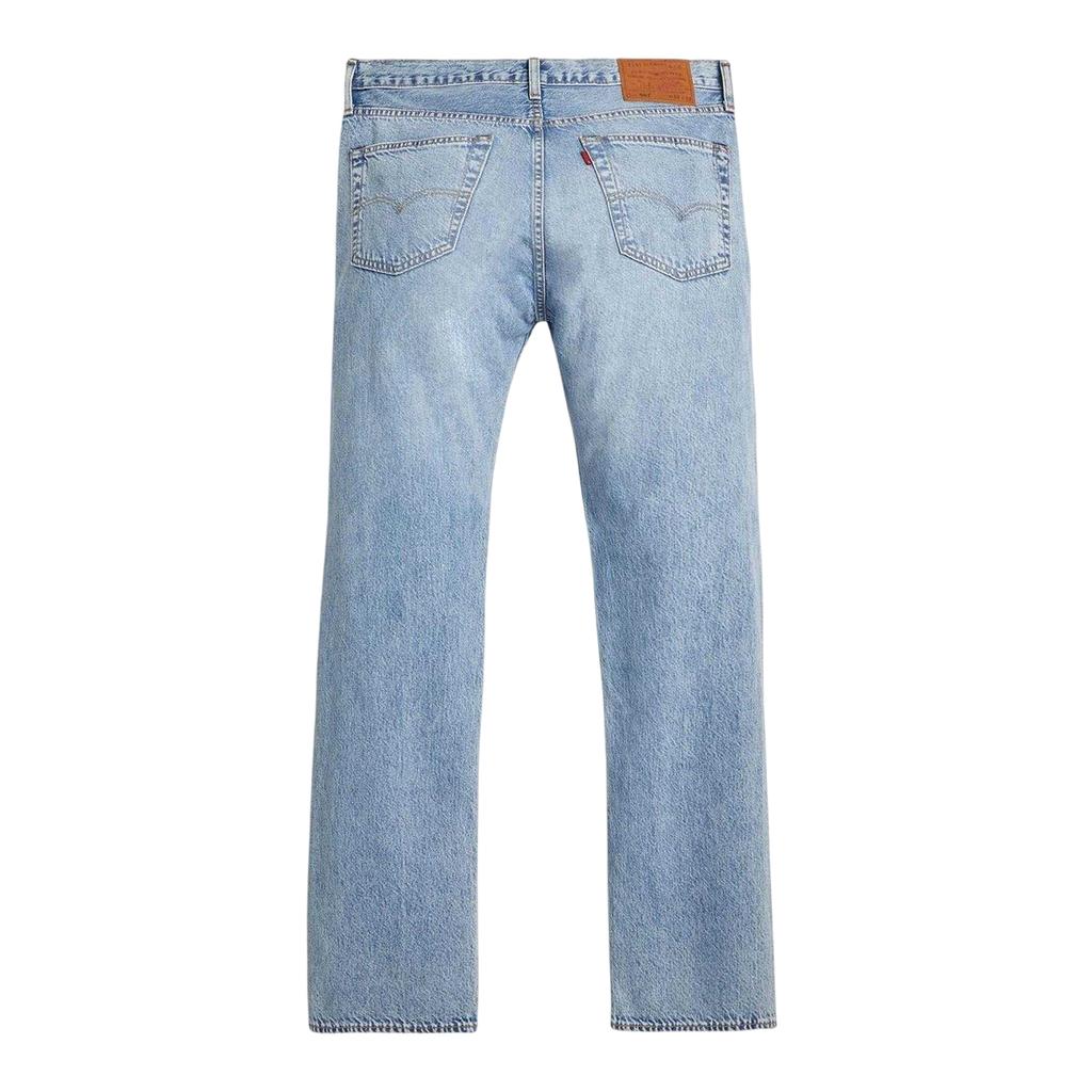 Levis Mens 501 Original Low On Sleep Cotton Denim Straight Leg Jeans