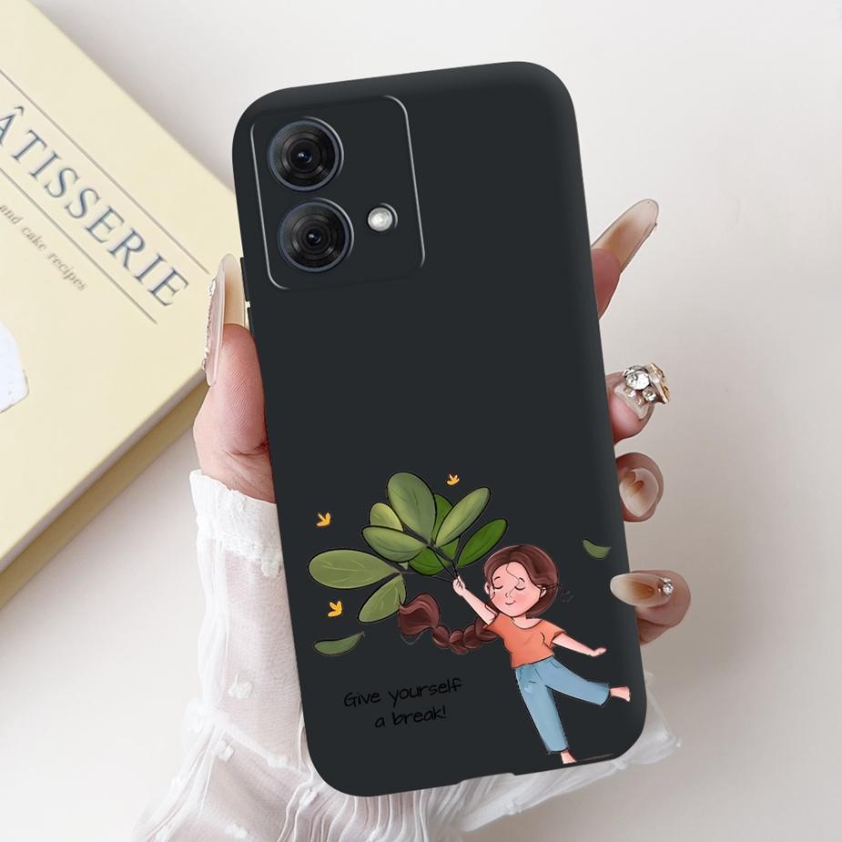 Чехол для Motorola Moto G54 5G XT2343-1, роскошный чехол с покрытием "конфетный", мягкий ТПУ чехол для телефона для Motorola G84 G 54 MotoG54 MotoG84, сумки