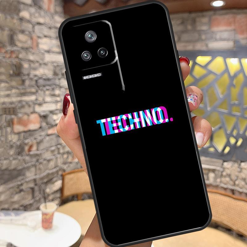 Чехол Techno Music для Xiaomi 14T Pro 13T 11T 12T 13 14 15 Ultra POCO X6 X7 Pro X3 X5 M6 F5 F6 Pro